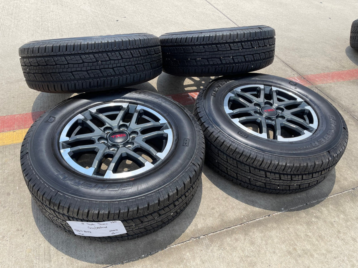 18" Toyota Tacoma 4Runner LIMITED OEM 10641 wheels rims 2024 2025 2026 NEW Texas Truck Tire