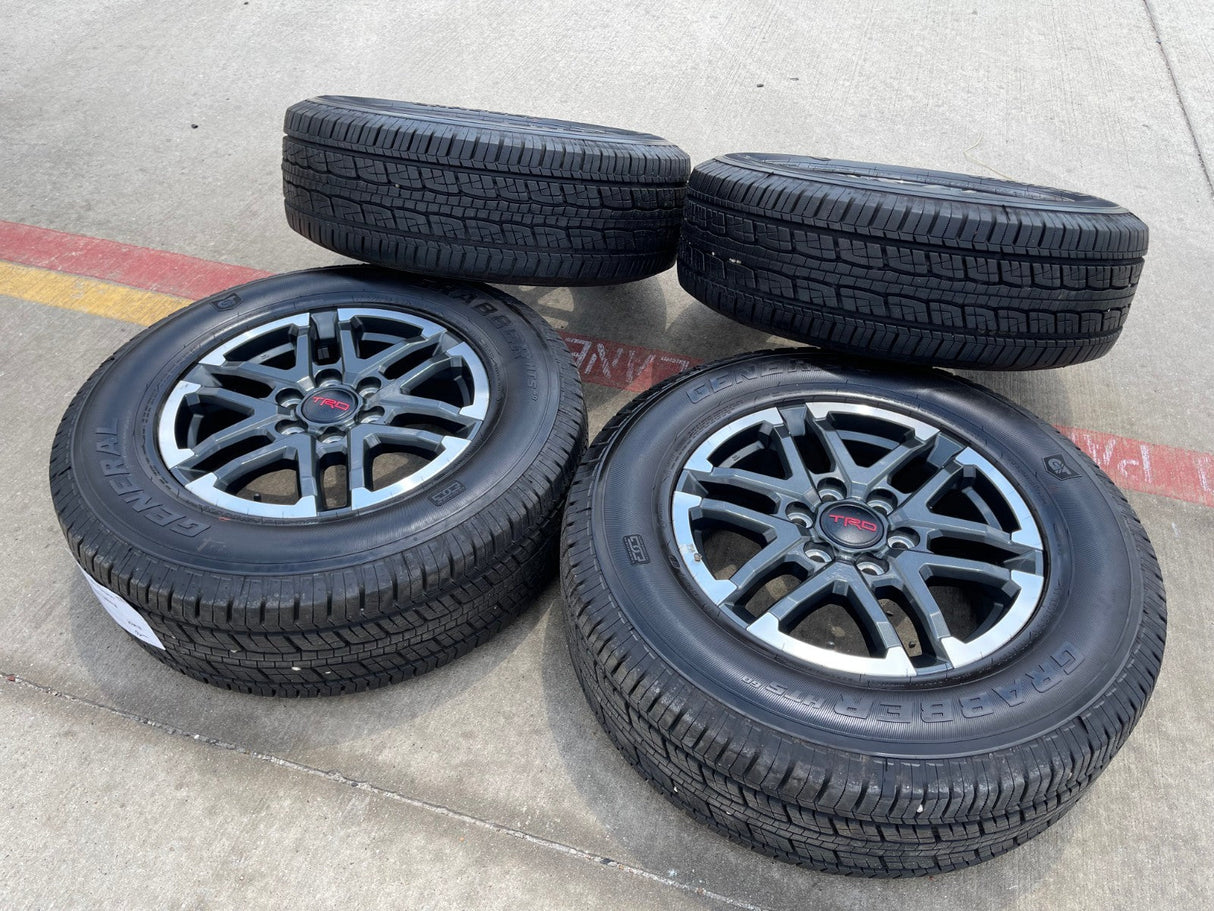 18" Toyota Tacoma 4Runner LIMITED OEM 10641 wheels rims 2024 2025 2026 NEW Texas Truck Tire