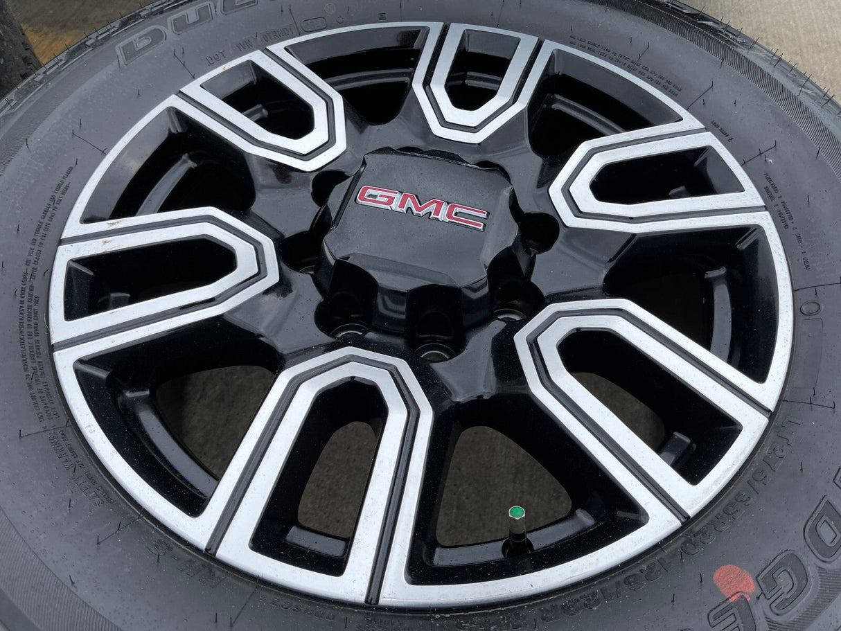 20" GMC Sierra AT4 2500 3500 OEM wheels rims 5950 Silverado 2023 2024 2025 2026 Texas Truck Tire