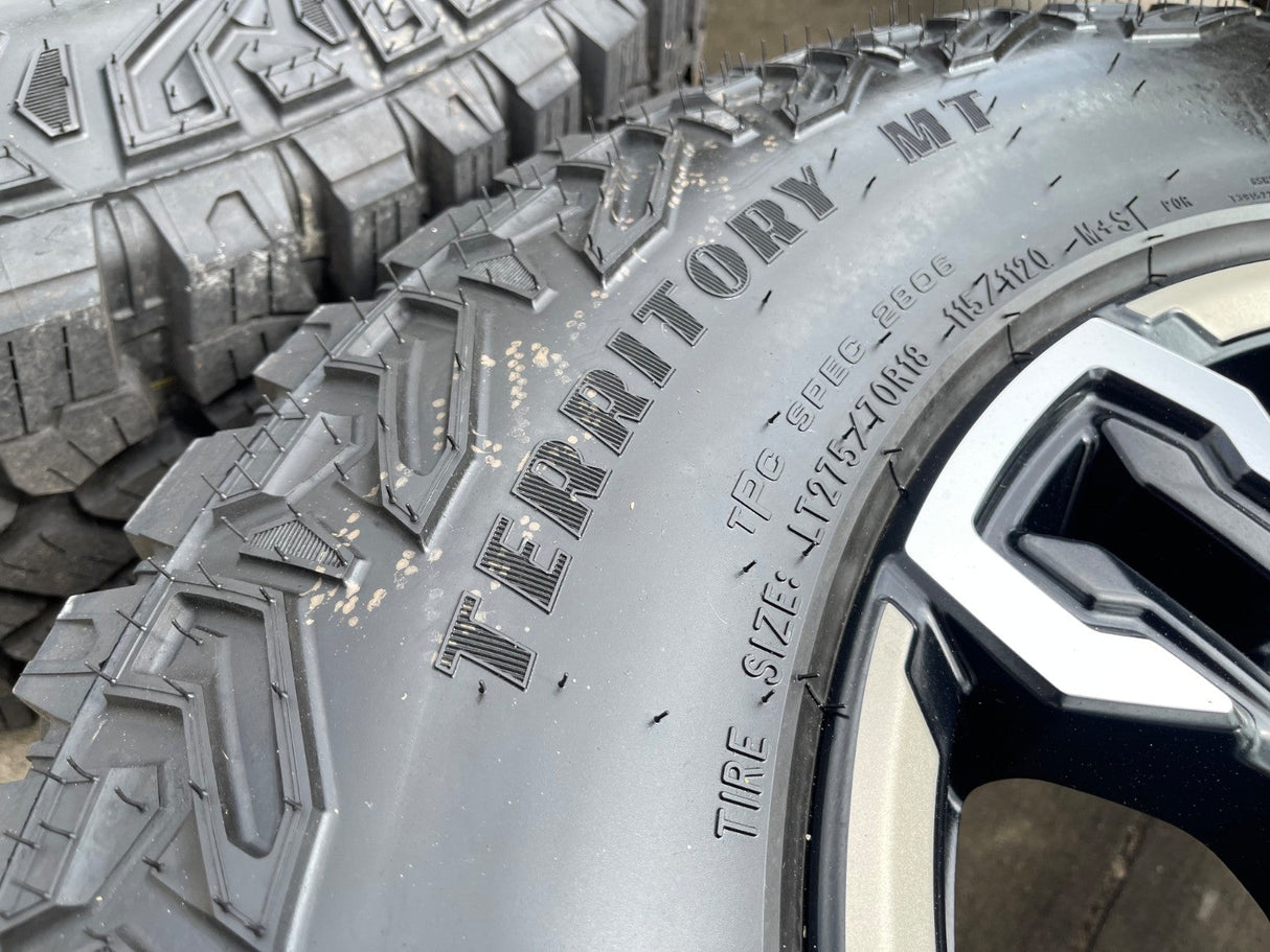 18" Chevy Silverado ZR2 Tahoe TRAIL BOSS Sierra OEM 95415 wheels rims tires NEW Texas Truck Tire