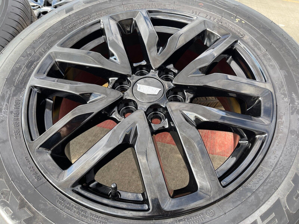 18" Cadillac XT6 XT5 SRX OEM wheels rims Traverse Blazer Acadia 14000 tires NEW Texas Truck Tire