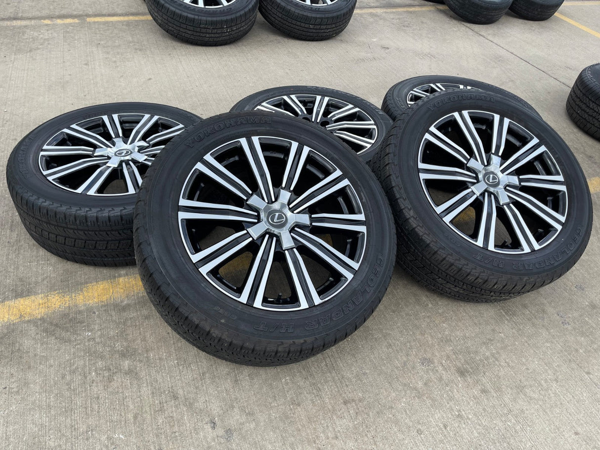 21" Lexus LX570 Land Cruiser OEM 74341 wheels rims tires 5x150 DISCOUNTED Texas Truck Tire