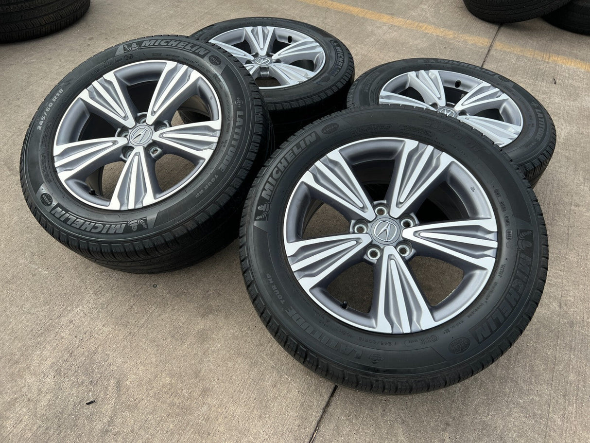 18" Acura MDX OEM wheels rims 71844 Honda Ridgeline Pilot tires Texas Truck Tire