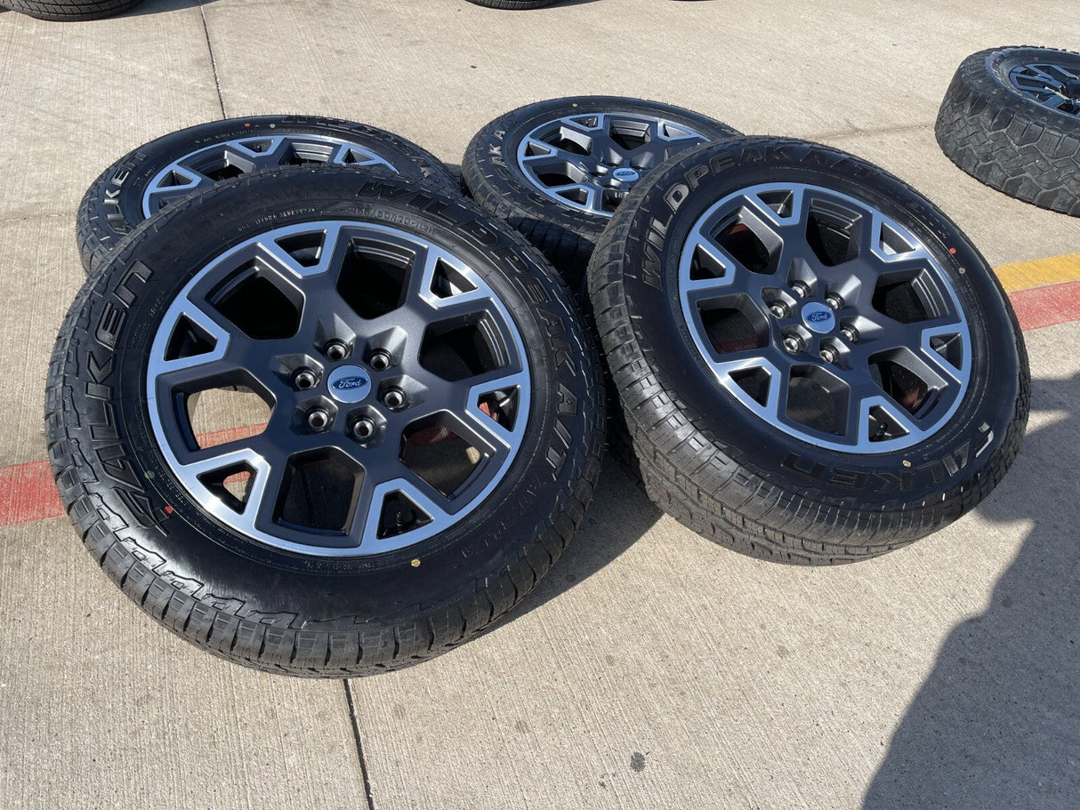 20" Ford F-150 LARIAT Limited OEM 95864 rims wheels Expedition NEW FALKEN A/T3 Texas Truck Tire