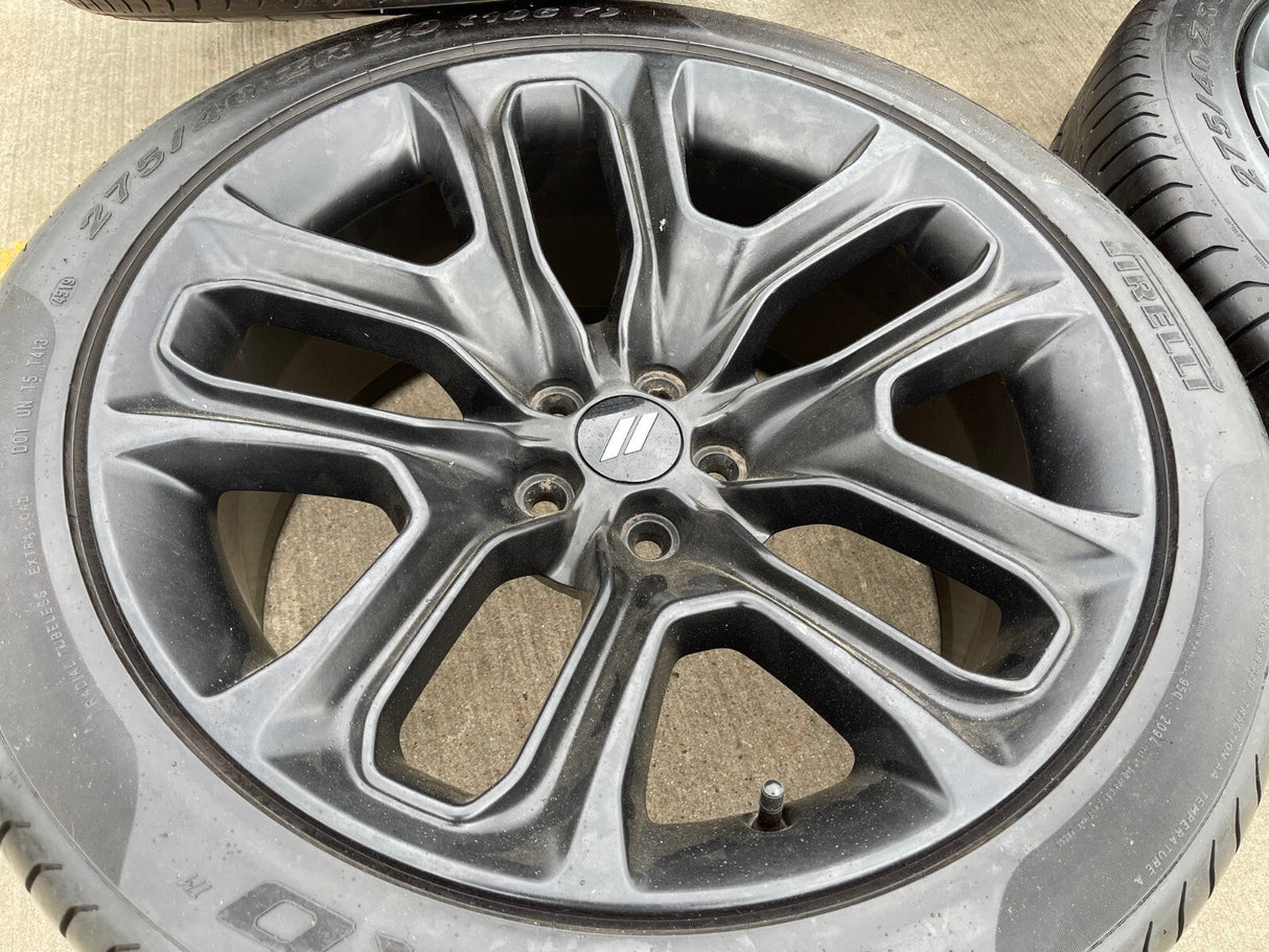 20" Dodge Charger SRT HELLCAT OEM wheels rims tires Texas Truck Tire