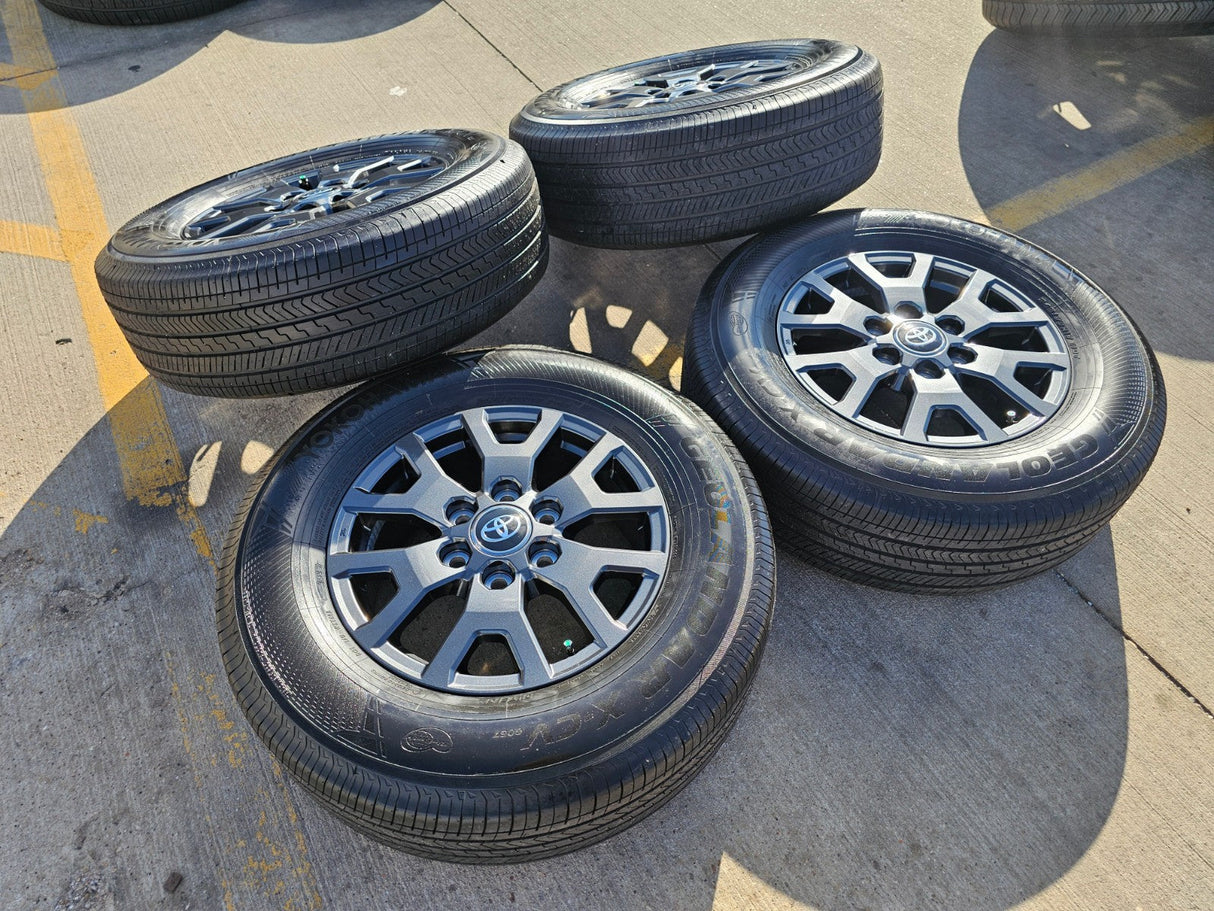 17" Toyota Tacoma 4Runner TRD OEM 94254 10637 only rims 2024 2025 2026 NEW Texas Truck Tire