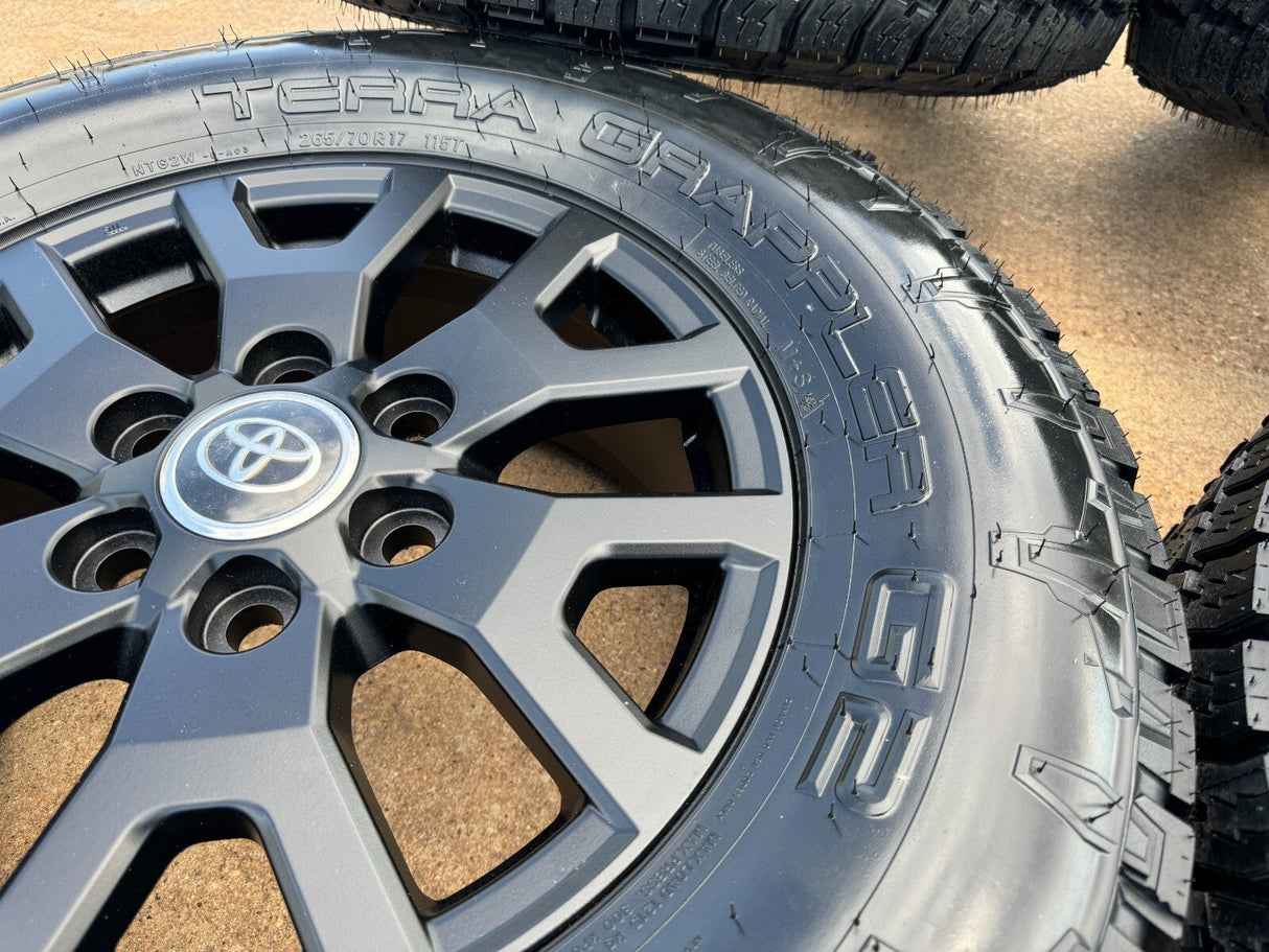 17" Toyota Tacoma 4Runner TRD OEM 10637 94254 wheels rims 2025 2026 NEW NITRO G2 Texas Truck Tire