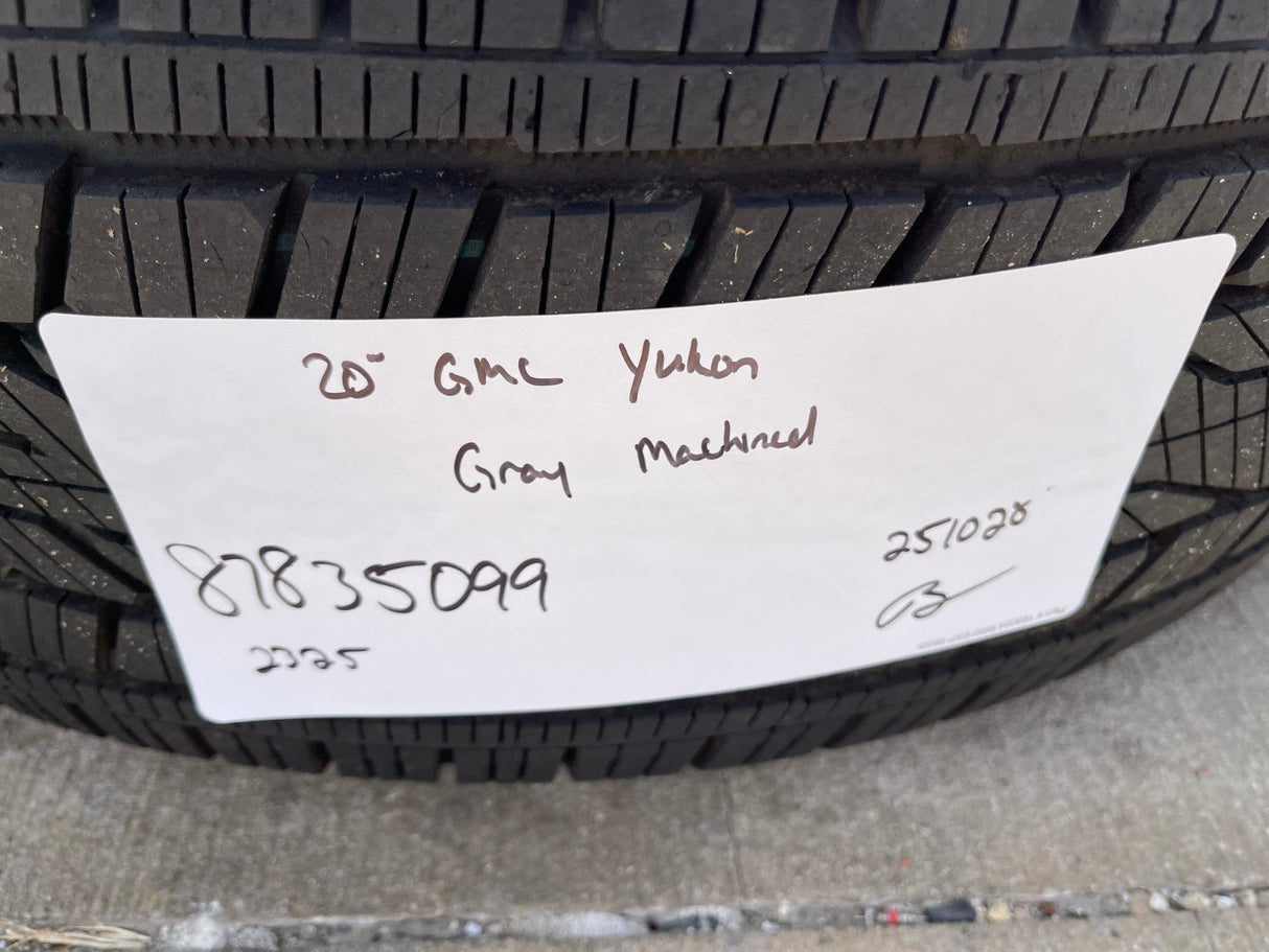 20" GMC Sierra Yukon Chevy Silverado OEM wheels rims 2024 2025 2026 NEW Texas Truck Tire