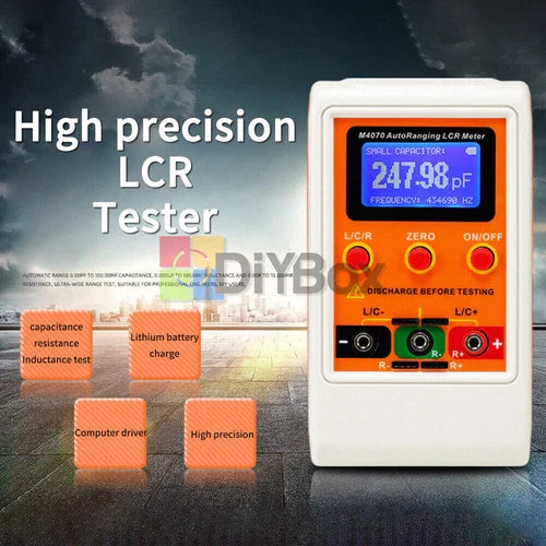 M4070 LCR Meter – Auto-Range Cap/Induct/Res Tester TekShack