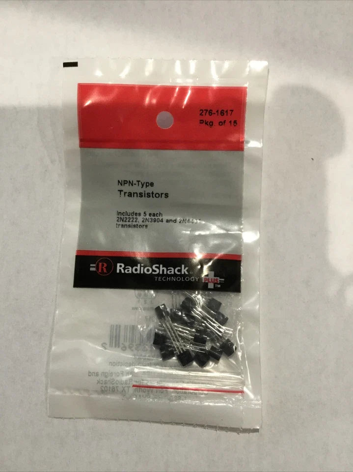 NPN type transistors 276-1617 TekShack