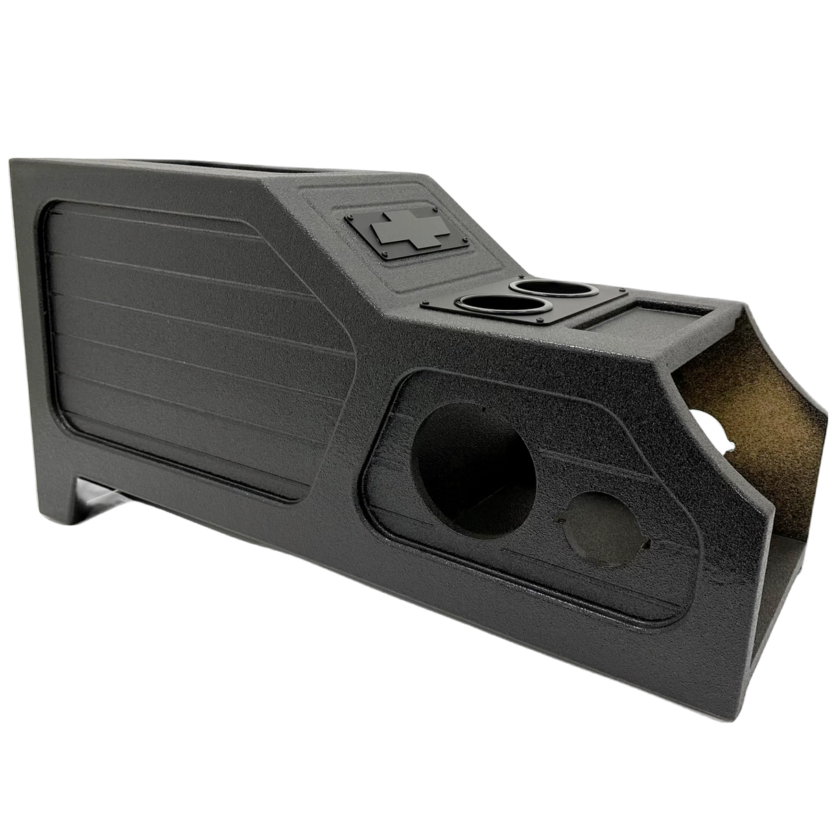 Center Console GMC/Chevy Enclosure Box Trucks 2007-2013 Ported 12" Moon Car Stereo