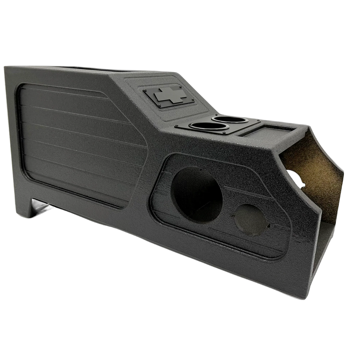 Center Console GMC/Chevy Enclosure Box Trucks 2007-2013 Ported 12" Moon Car Stereo