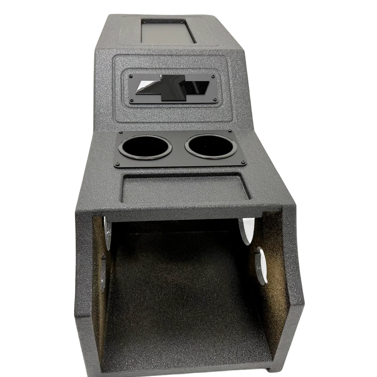 Center Console GMC/Chevy Enclosure Box Trucks 2007-2013 Ported 12" Moon Car Stereo