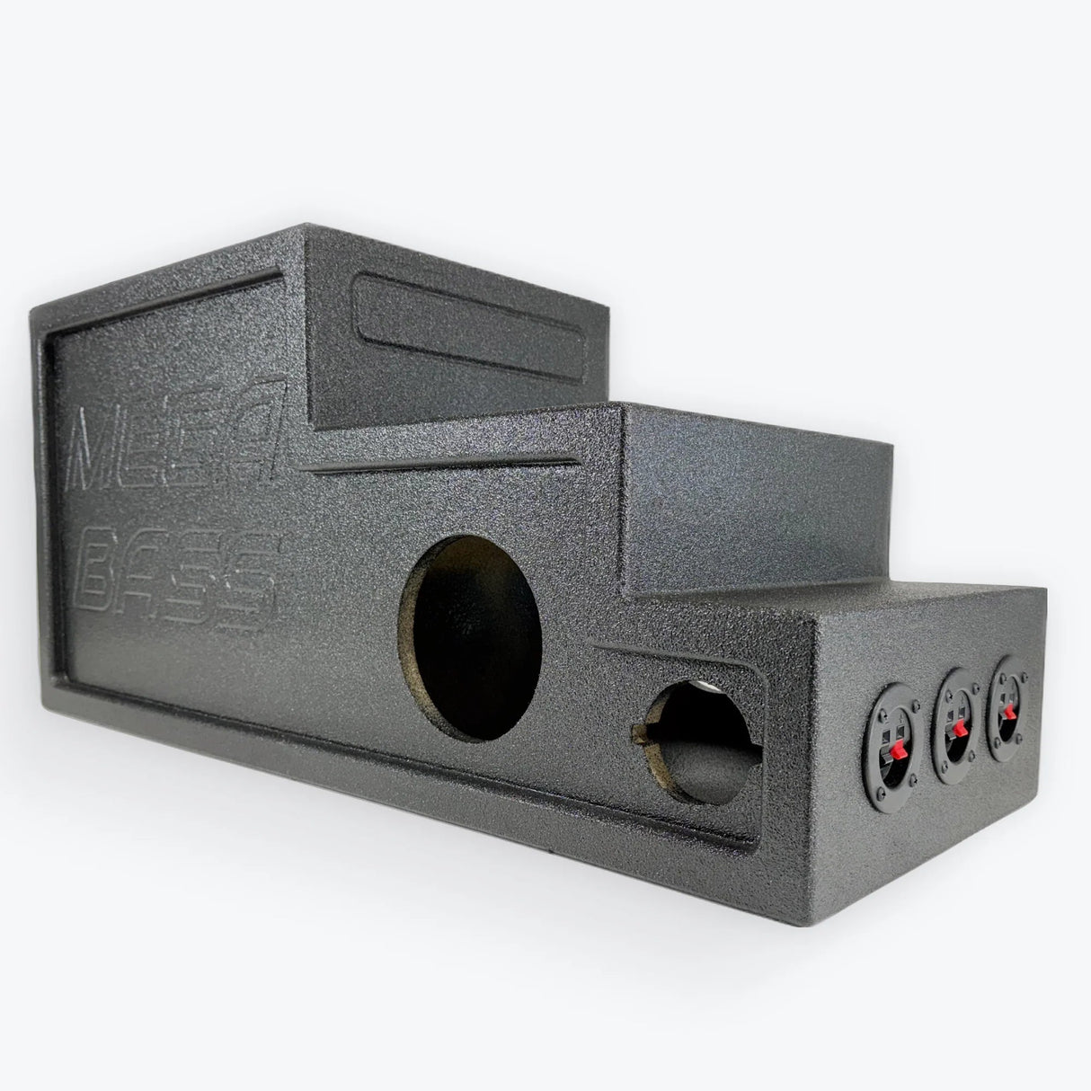 Universal Center Console Enclosure Box For Trucks Ported 12" Moon Car Stereo