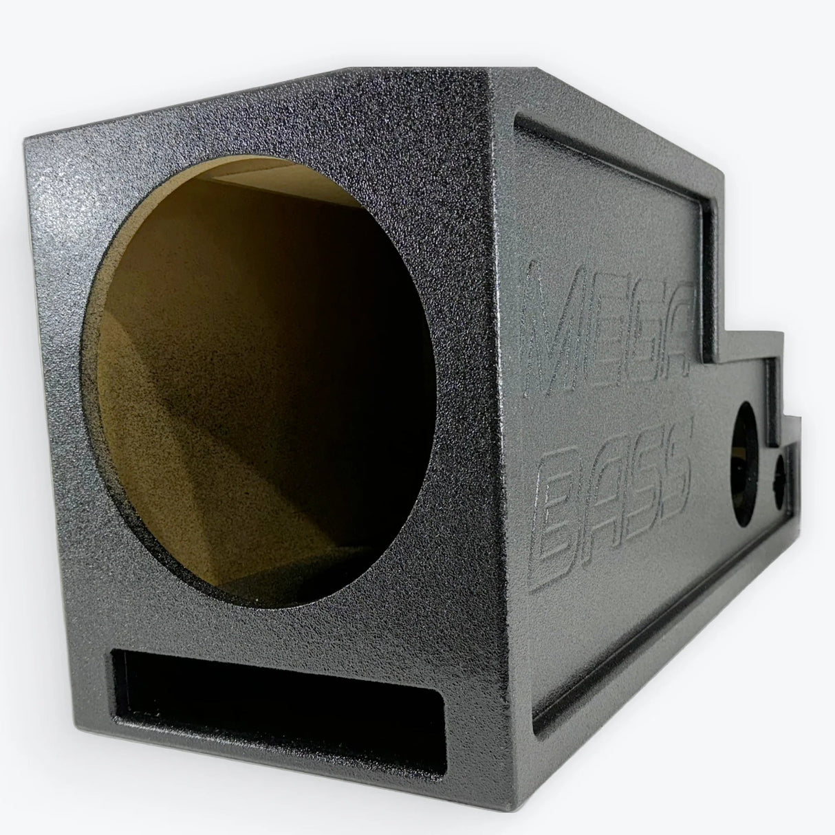 Universal Center Console Enclosure Box For Trucks Ported 12" Moon Car Stereo