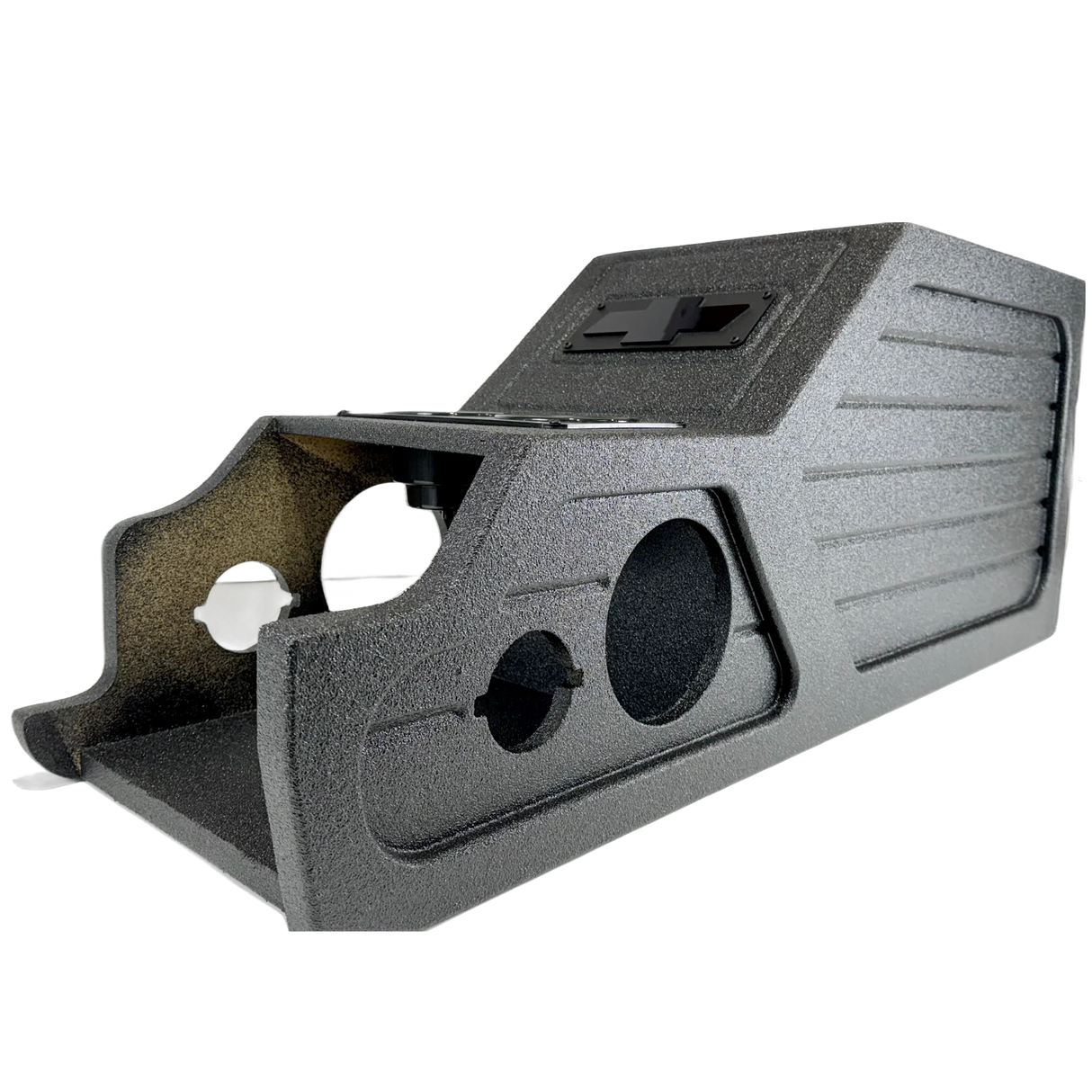 Center Console Enclosure Box GMC/Chevy Trucks 1999-2006 Ported 12" Moon Car Stereo