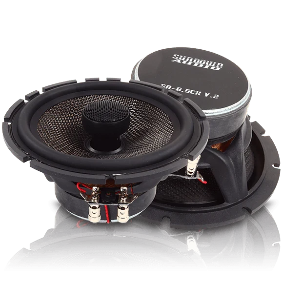 Sundown Audio SA-65CX V2 6.5" 80W Coaxial Speakers (Pair) Sundown Audio