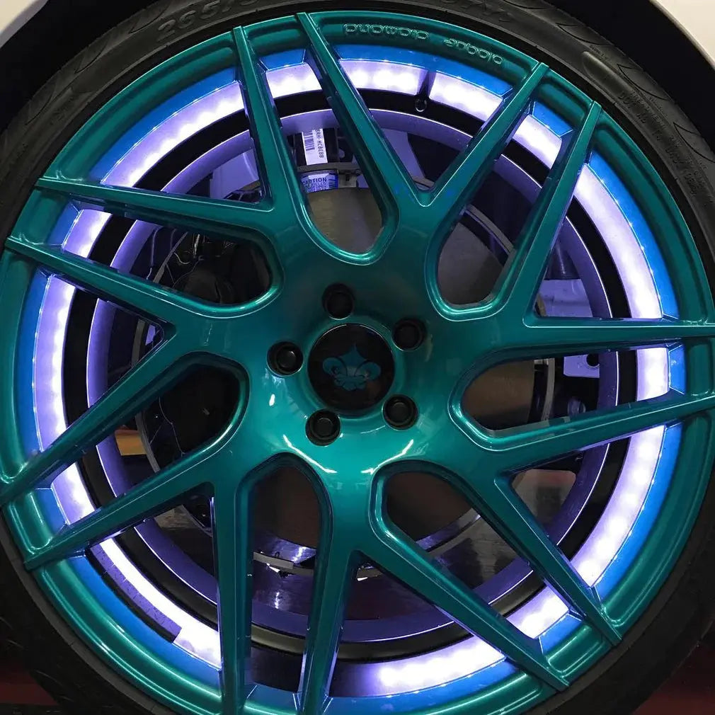 ORACLE LIGHTING LED ILLUMINATED WHEEL RINGS - COLORSHIFT oracle