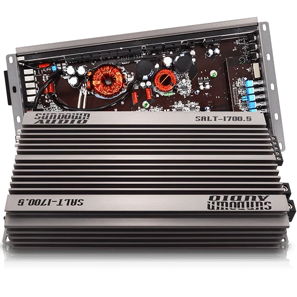 Sundown Audio SALT-1700.5 2200W RMS Class D 5-Channel Amplifier Made In Korea Sundown Audio
