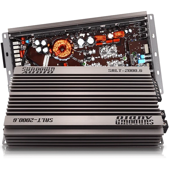 Sundown Audio SALT-2000.6 2000W Class D 6-Channel Amplifier Made In Korea Sundown Audio