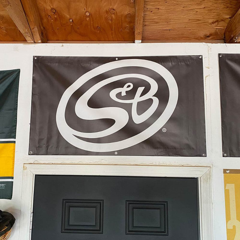 S&B Filters Premium Vinyl Garage / Shop Banner (3' W x 2' H) S&B