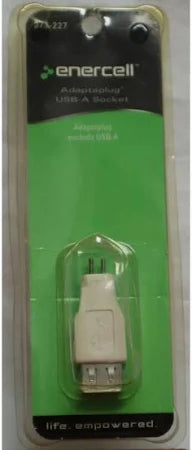 Enercell USB A to 2-pin tip electronic adapter TekShack