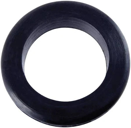 Jandorf Grommet, 1-1/4 in ID, 1-7/8 in OD, Rubber, Black, 3/8 in Thick Panel 2pk #61491 Jandorf