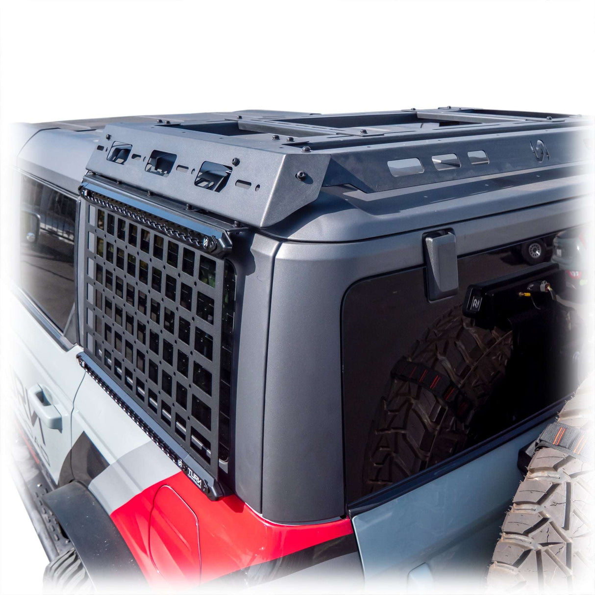 Side MOLLE Panels for 2021-2026 Ford Bronco 4-Door Hard Top Turn Offroad