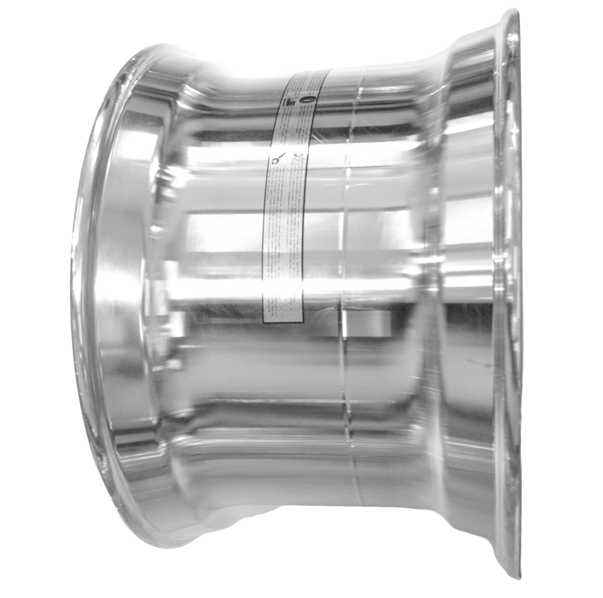 22.5x14 Super Single Truck Wheels 4pcs Forged Aluminum Rims Flat Face Polished Hub Pilot