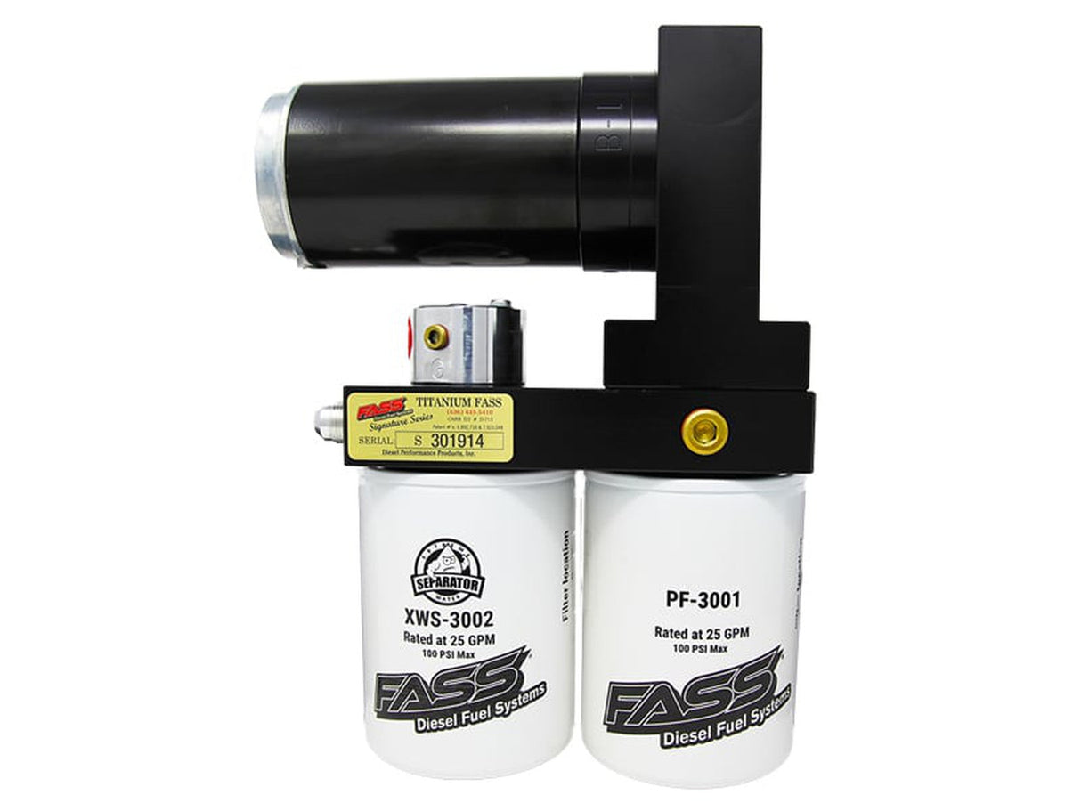 FASS TSC10290G Titanium Signature Series Diesel Fuel Lift Pump, 290gph 2001-2016 GM 6.6L Duramax LB7 LLY LBZ LMM LML FASS Diesel Fuel Systems