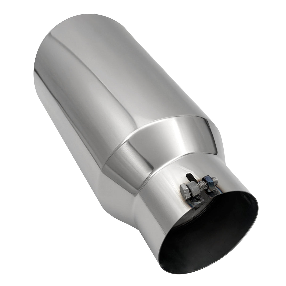Trucktok 5" Inlet 7" Outlet 15" Overall Length Stainless Steel Bolt On Exhaust Tailpipe Tip TruckTok