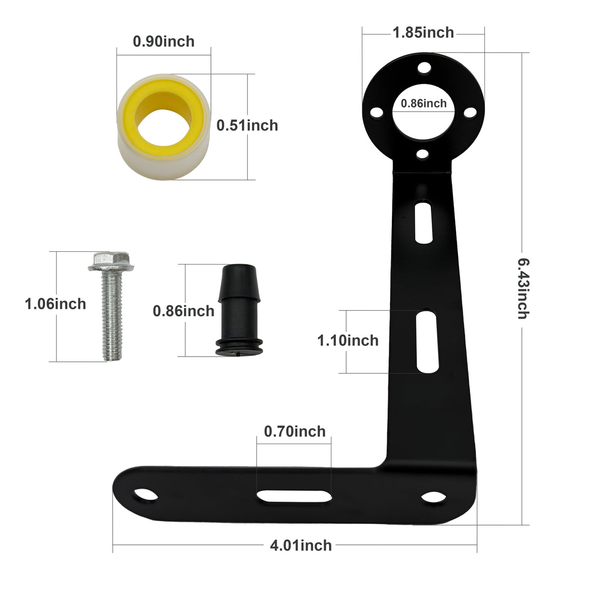 Trucktok 2011-2023 Ford 2.7L 3.5L 5.0L F150 EcoBoost Raptor Oil Catch Can Separator Kit TruckTok