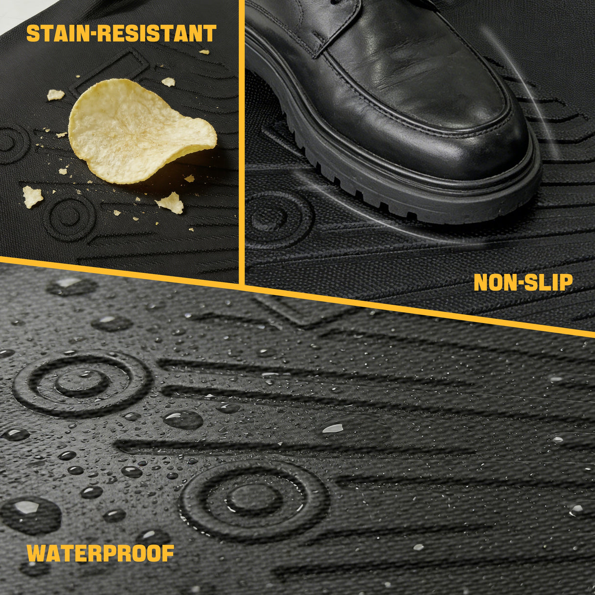 Trucktok 2008-2010 Ford F250 F350 Super CrewCab All-Weather TPE Floor Mats TruckTok