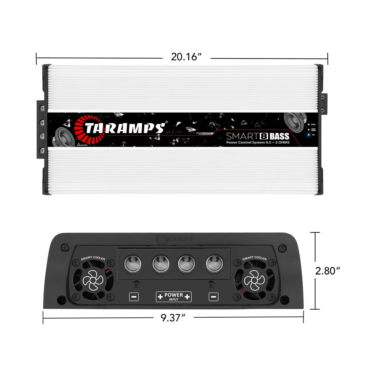 Taramps SMART8 BASS Car Audio Amplifier Taramps US