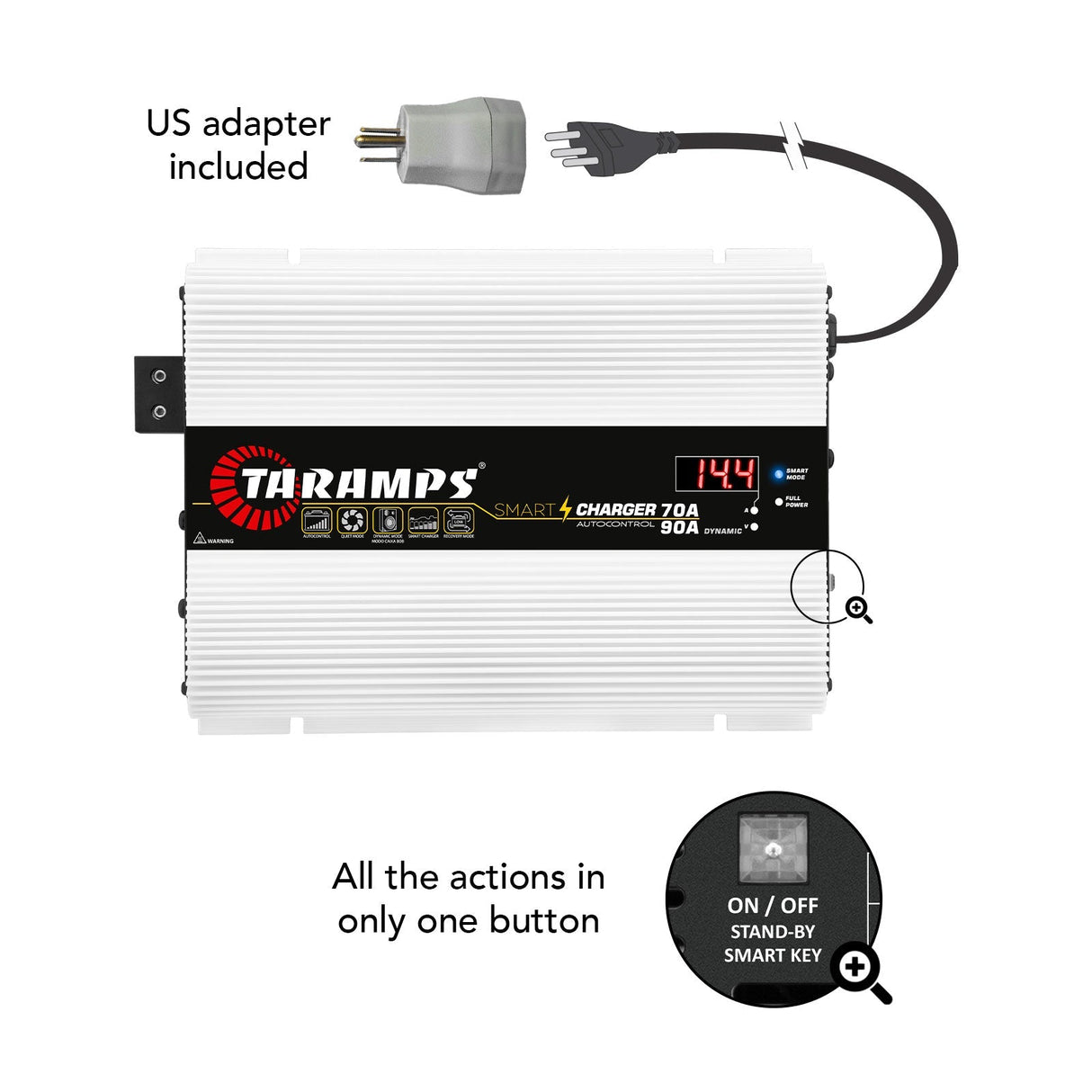 Taramps Smart Charger 70A Power Supply Taramps US