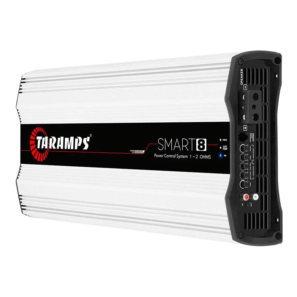 Taramps Smart 8 | 8000W RMS 0.5-Ohm~2-Ohm Amplifier Taramps
