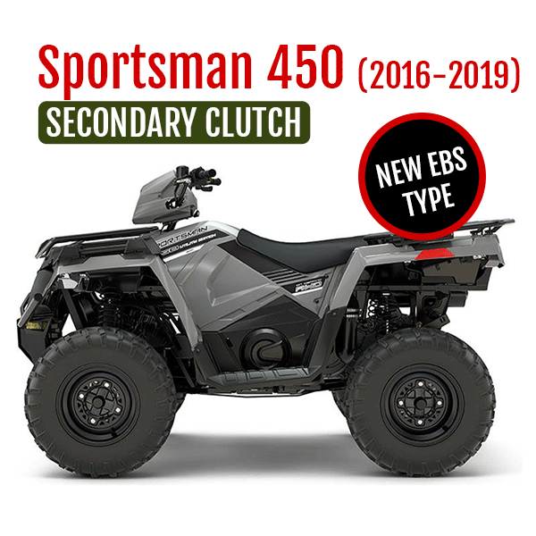 Sportsman 450 (2016-2019) Secondary Clutch Harvey's ATV Parts