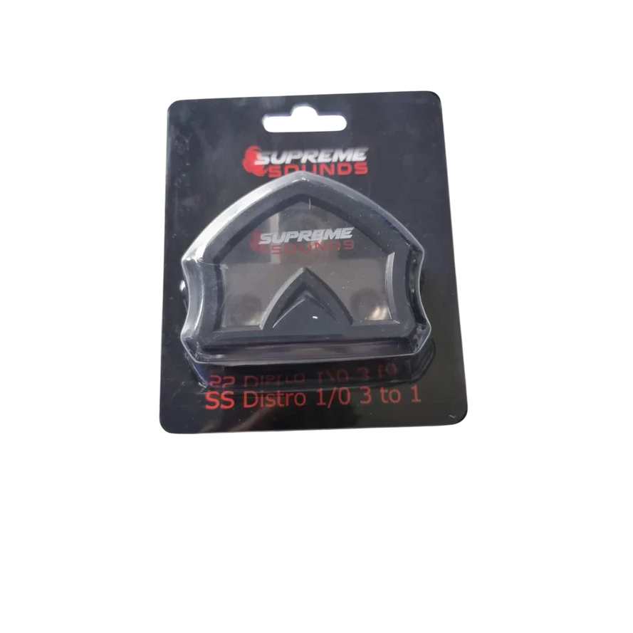 Supreme Sounds Distribution Block (1) 0G Input & (3) 0G/4G Output Supreme Sounds