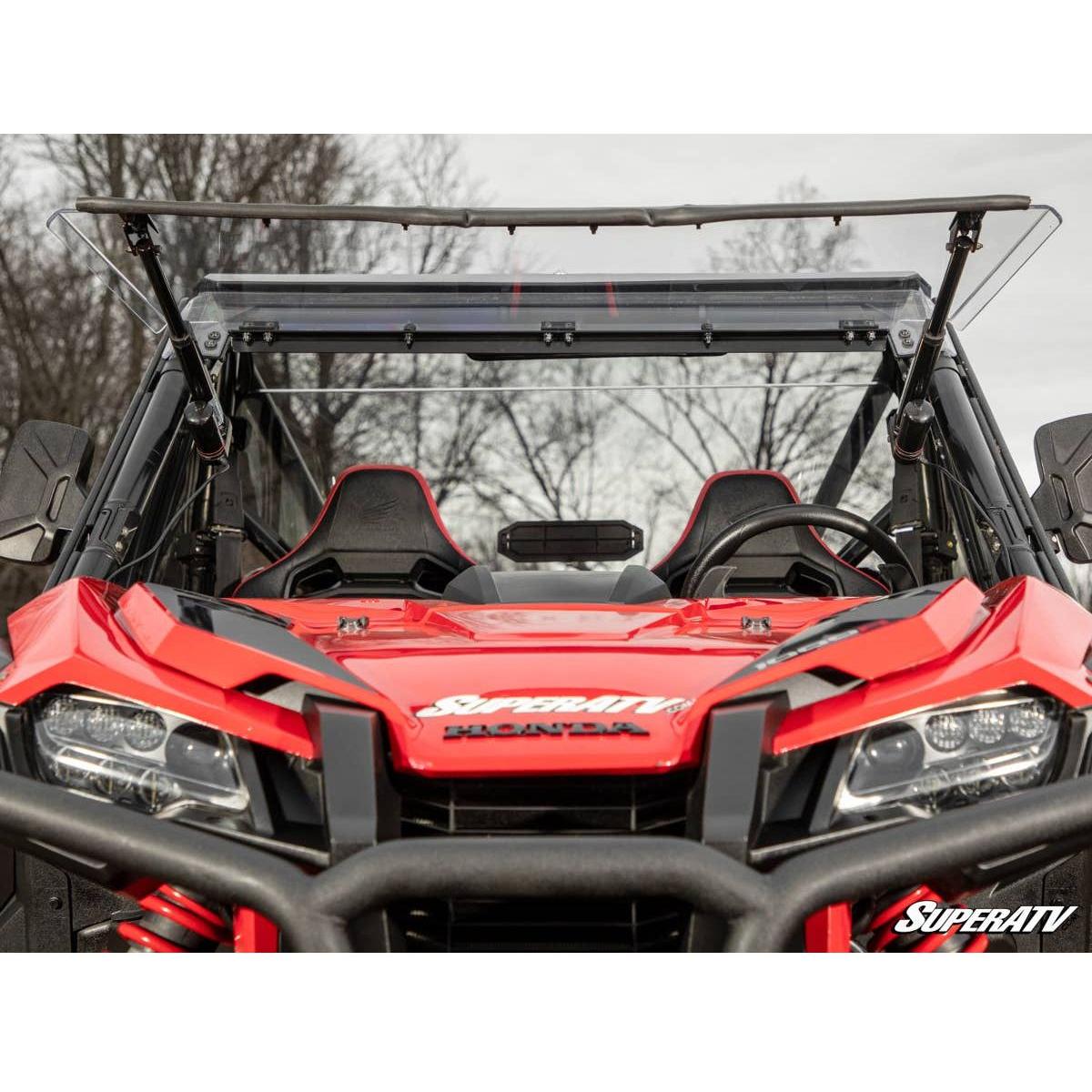 SuperATV - 2019+ Honda Talon 1000 Maxdrive Power Flip Windshield