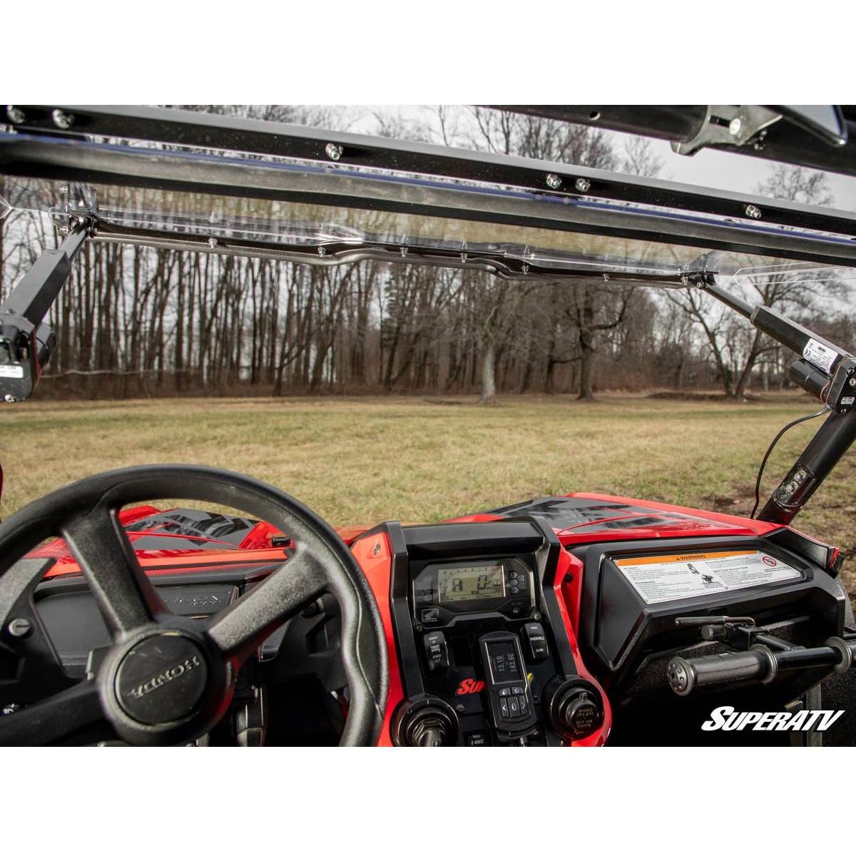 SuperATV - 2019+ Honda Talon 1000 Maxdrive Power Flip Windshield