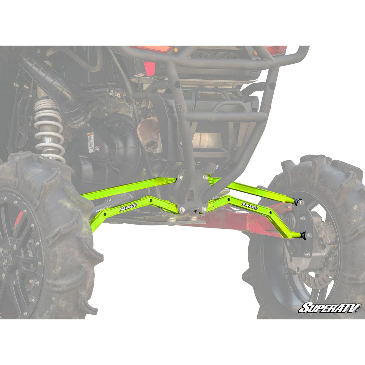 SuperATV- 2014+ Polaris RZR XP 1000 High Clearance Boxed Radius Arms