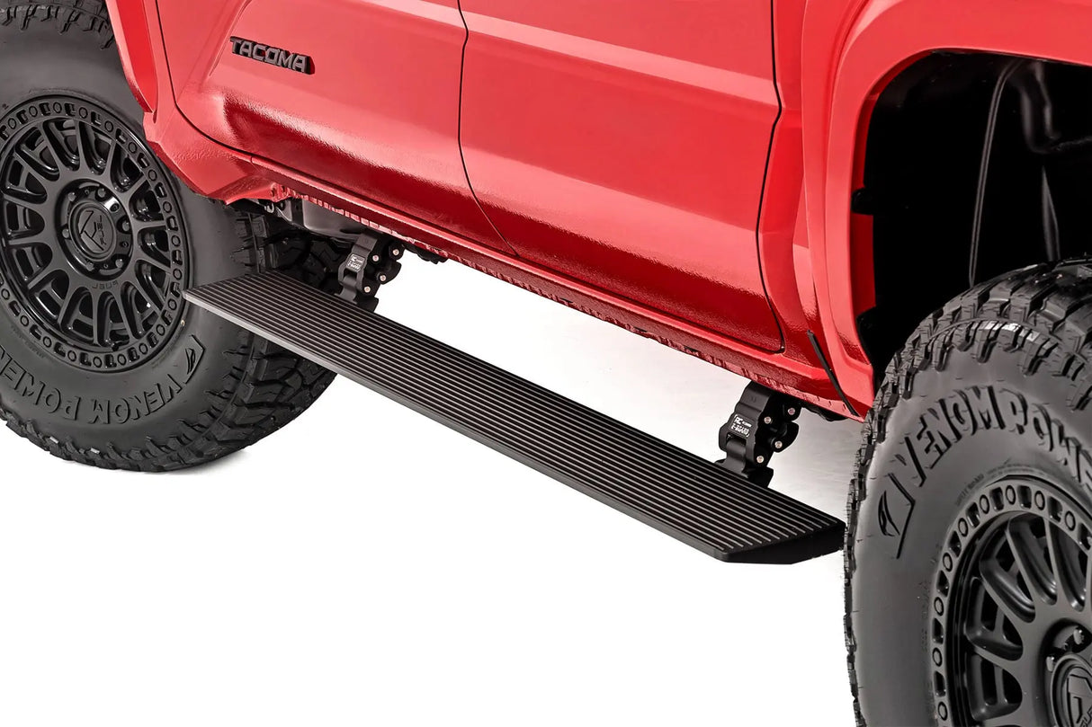 Rough Country Power Running Boards Dual Electric Motor Double Cab Toyota Tacoma 2024-2026 PSR652024A
