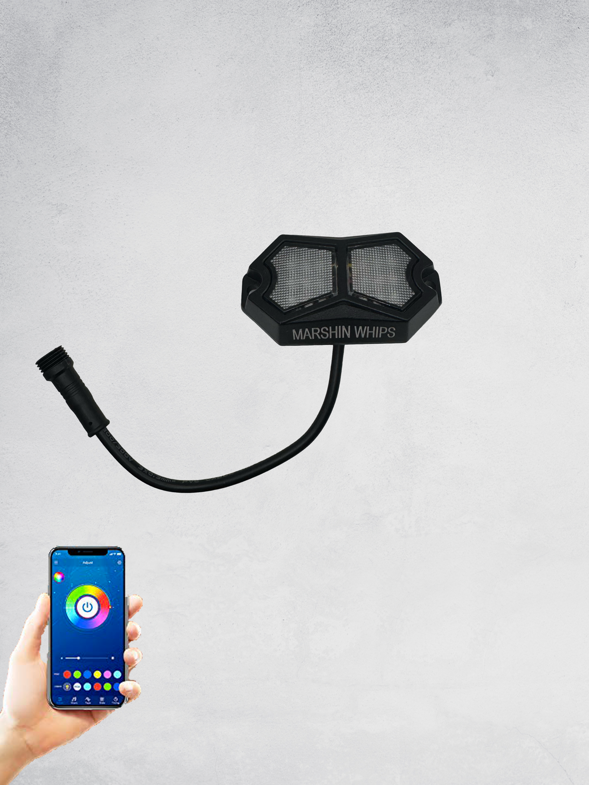 Rosewell X-1 Rock Lights 8-pack by Marshin Whips