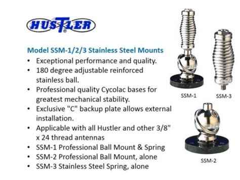 Hustler Heavy Duty Ball Mount and Spring Hustler