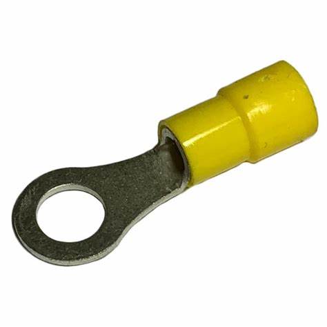 NOBLE TERMINAL RING – VINYL 1/4" 12–10GA (25-PACK) #234H TekShack
