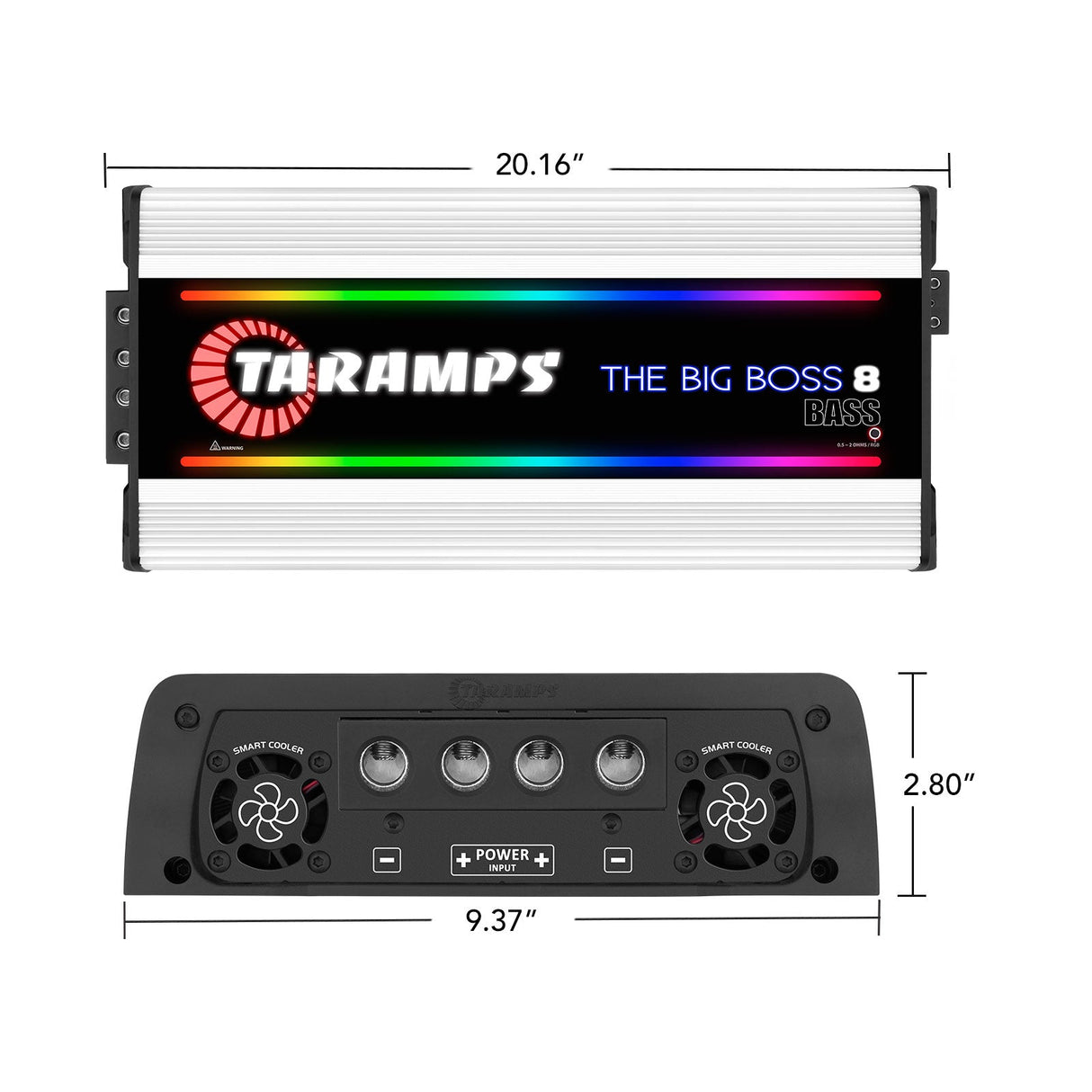 Taramps THE BIG BOSS 8 BASS Car Audio Amplifier Taramps USA