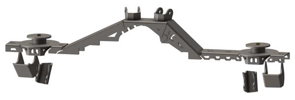 Jeep TJ and LJ Wrangler GM 14 Bolt Swap Truss Kit With Triangulated Upper Links