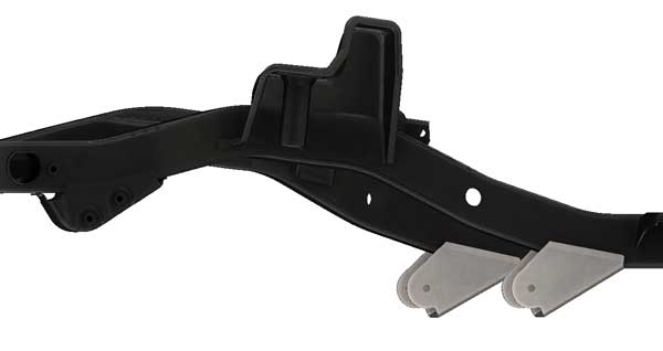 Jeep TJ Frame Front Lower Control Arm Bracket