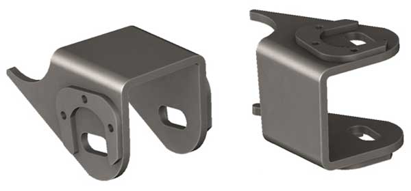Jeep TJ, LJ, MJ, XJ, and ZJ Front Axle Lower Control Arm Brackets