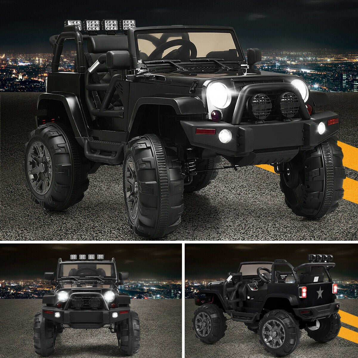 Kids Electric Ride-On Truck with 2.4 GHz Remote Controller